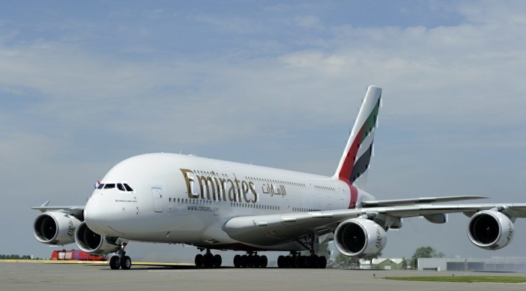 Emirates a380 getty images