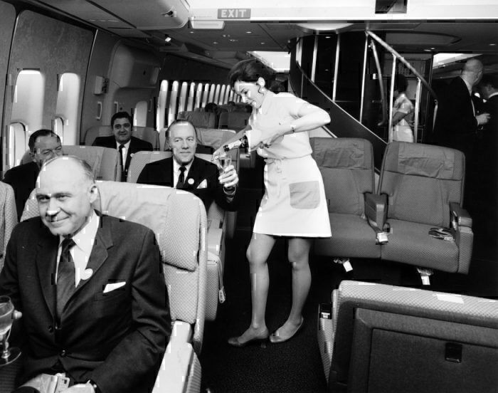Getty Pan Am first class