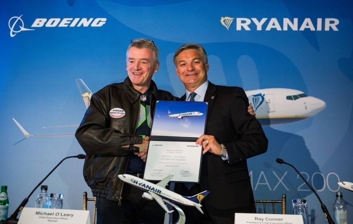 Ryanair, Boeing 737 MAX 10, New Order