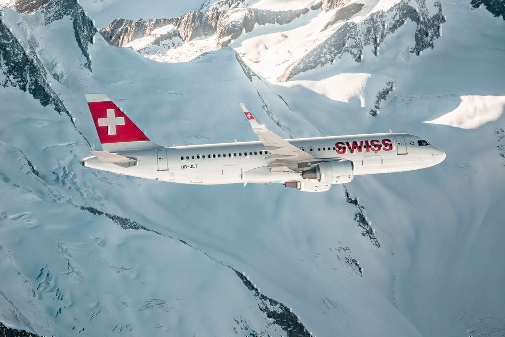 Swiss Airlines Airbus A320 aircraft