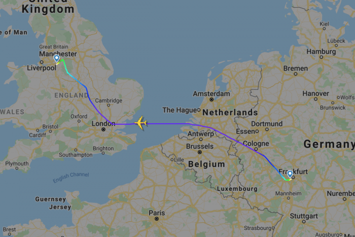 Flights From Frankfurt To Manchester Uk simpleflying.com