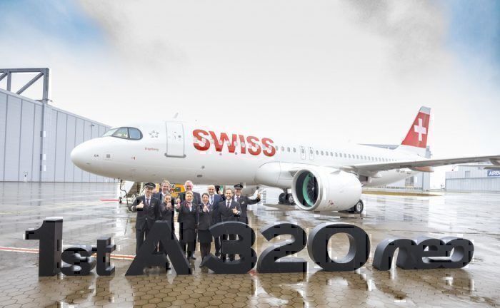Airbus A320neo, SWISS, First Neo