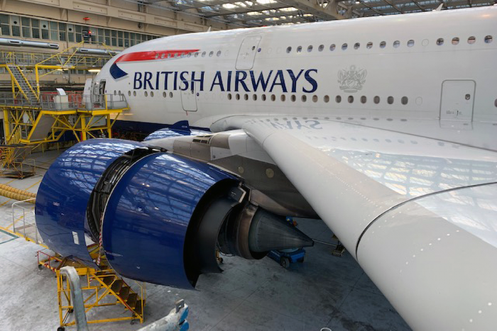 British Airways, Airbus A380, Maintenance