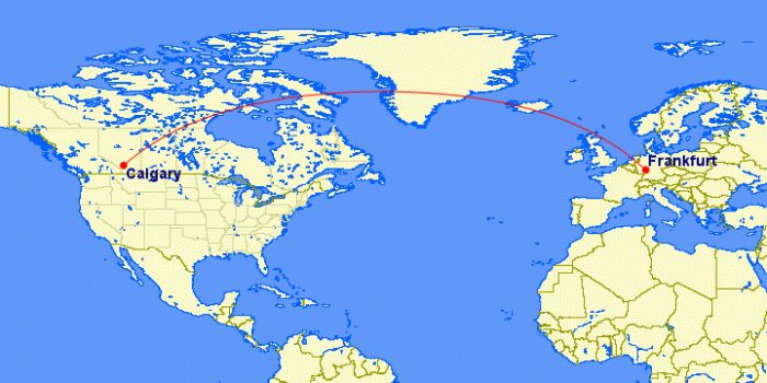 Lufthansa, Eurowings, Calgary, Frankfurt
