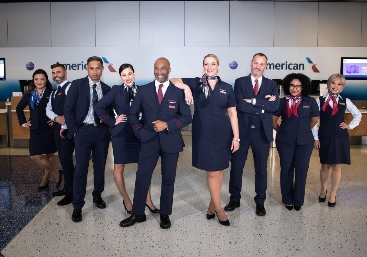 American Airlines new uniform