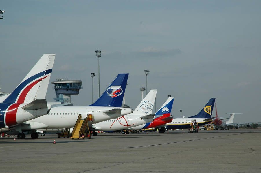 Planes Bratislava Airport
