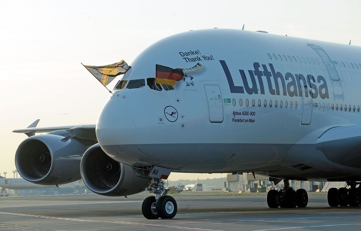 Lufthansa, Airbus A380, coronavirus