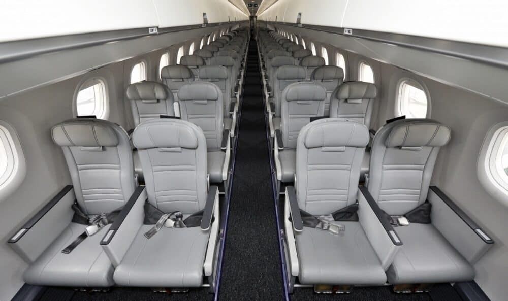 Embraer E195-E2 cabin