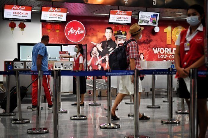 AirAsia check-in desk