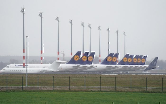 Lufthansa, Grounded Aircraft, Berlin Brandenburg Airport