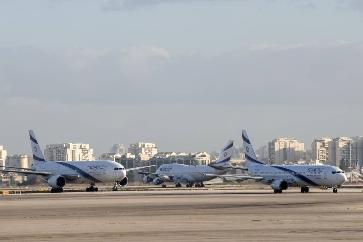 El Al Aircraft on tarmac