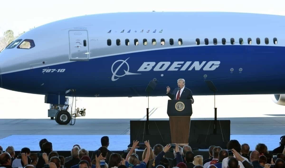 Boeing Trump Getty Images
