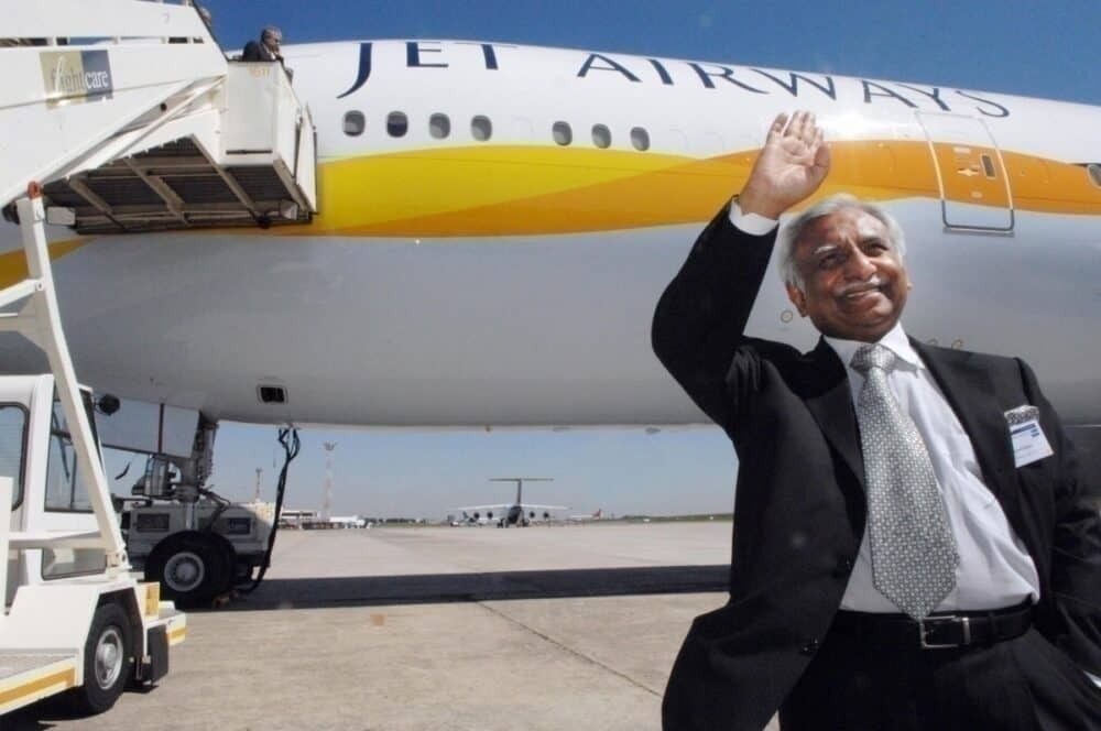 Jet Airways chairman goyal getty images