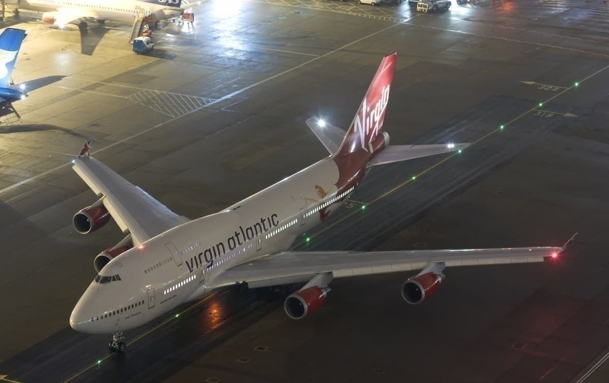 Virgin atlantic 747