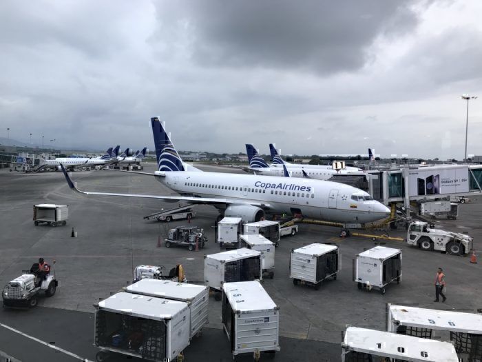 Copa Airlines jets at Tocumen International
