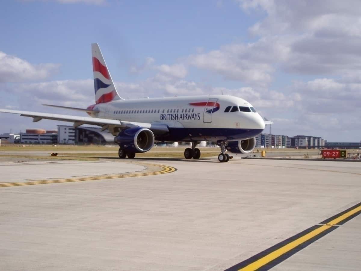 British Airways, Airbus A318, BA1