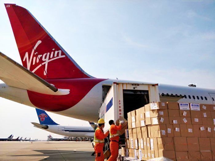 Virgin Atlantic, Cargo, Medical Aid