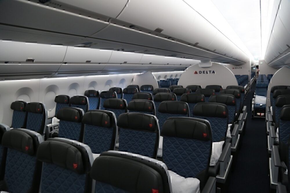 A350 interior