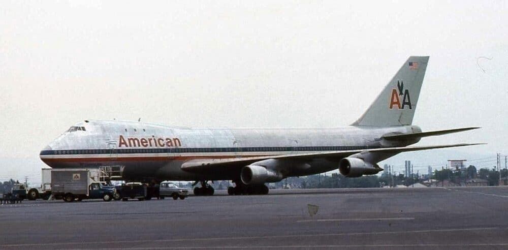 American Airlines 747 