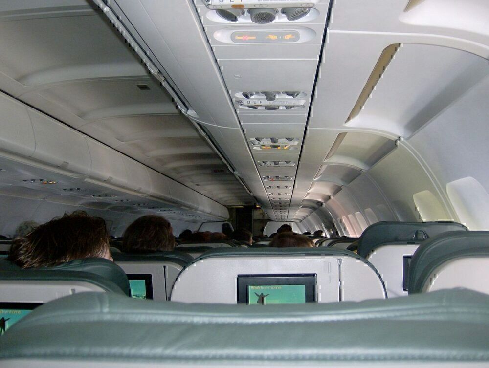 Frontier Airlines cabin