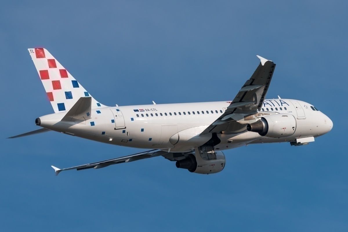Croatia Airlines Airbus A319 aircraft
