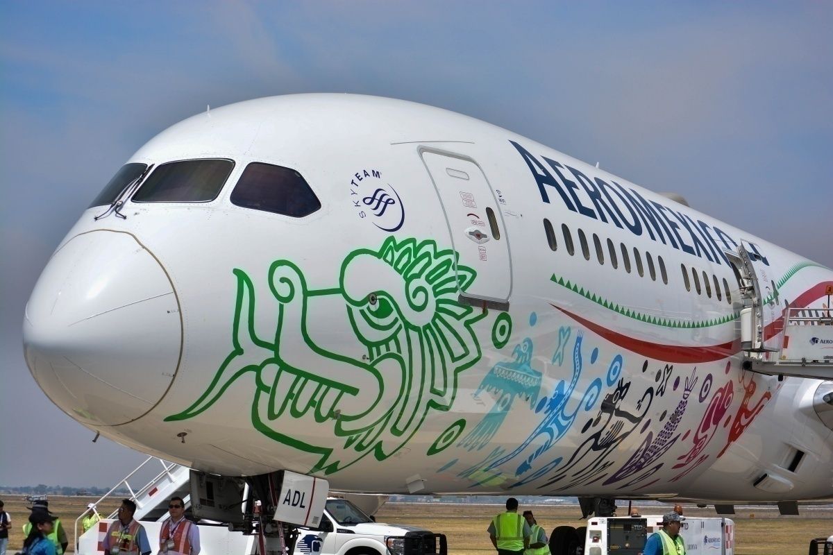 Aeromexico B787 Dreamliner