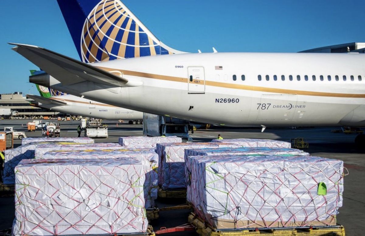 United 787 Cargo
