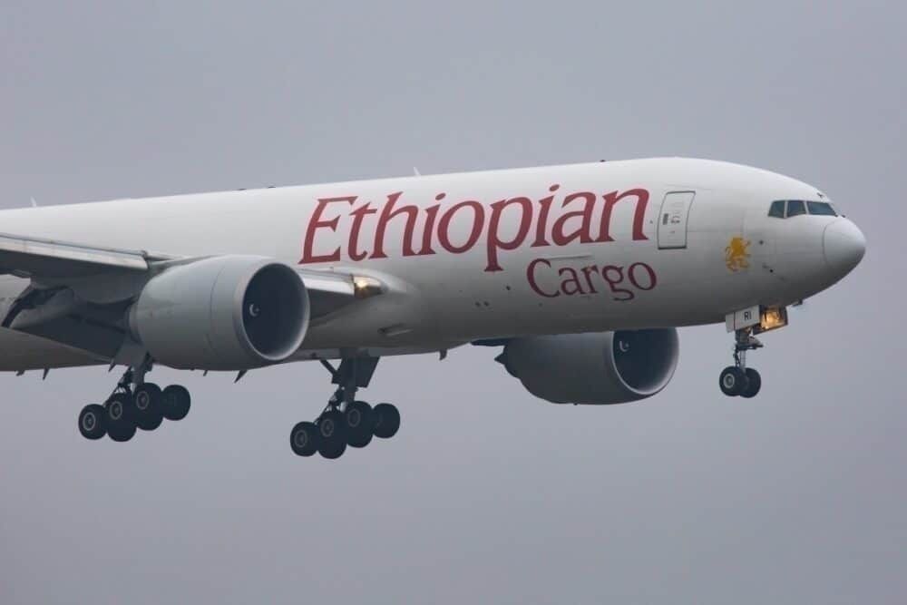 Ethiopian 777 cargo