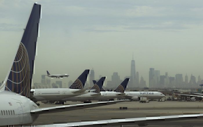 United Airlines Aircraft at Newark Liberty International
