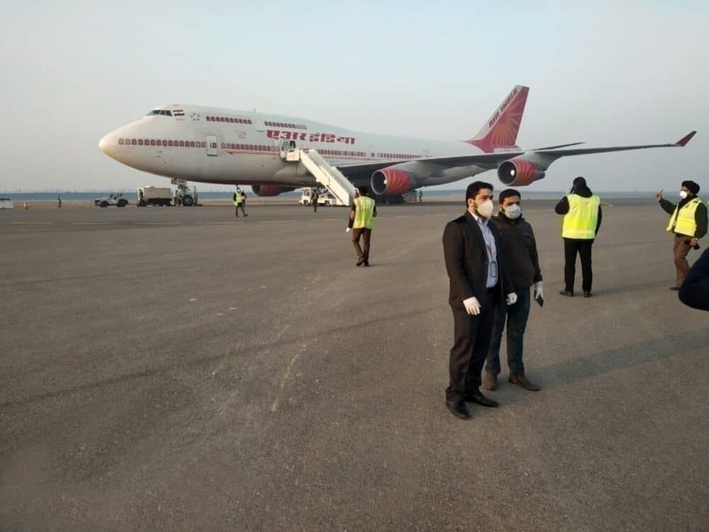 Air India Wuhan Evacuation Flight