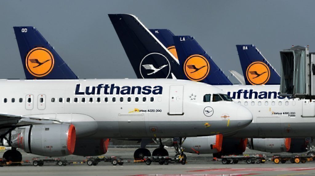 Lufthansa, Airbus A320, Grounded