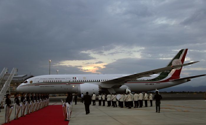 Mexican president plane getty images