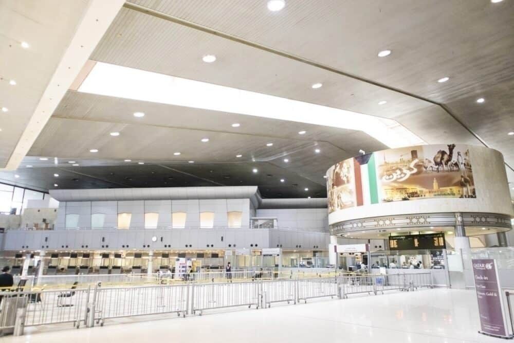 Kuwait Airport Main terminal