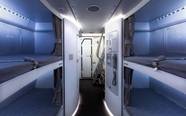 Inside The Crew Rest Area On A Qantas Airbus A380