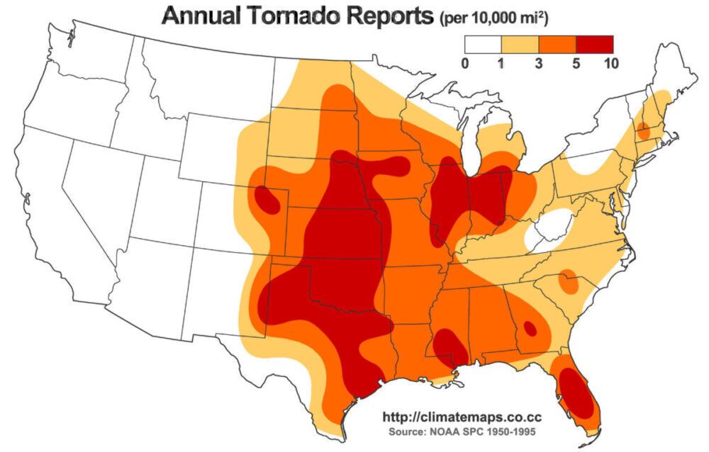 tornado risk