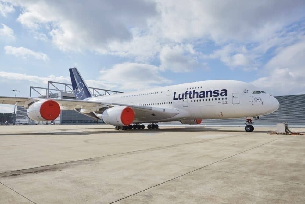 Lufthansa, Airbus A380, Storage