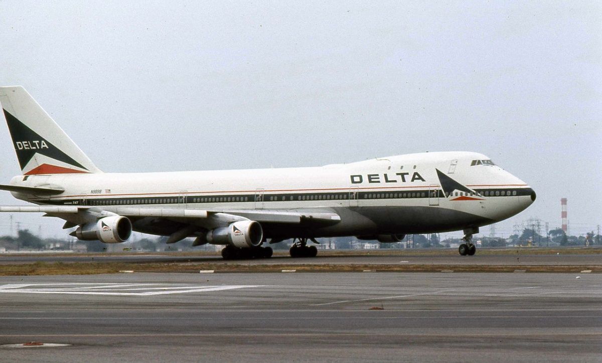 Delta Air Lines 747