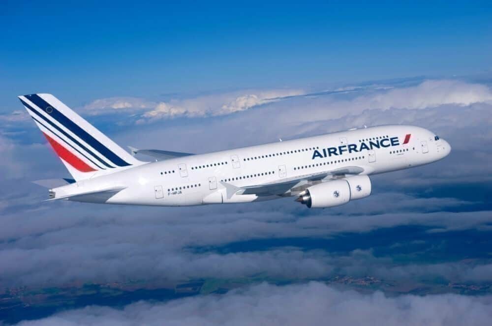 Air France flying