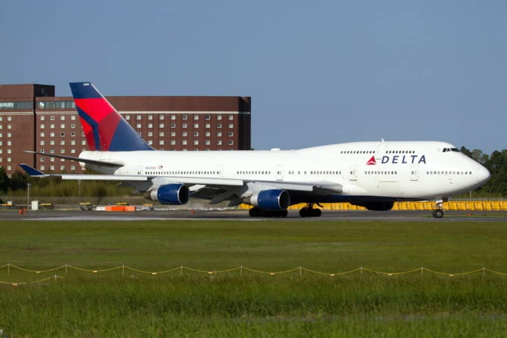 Delta Boeing 747