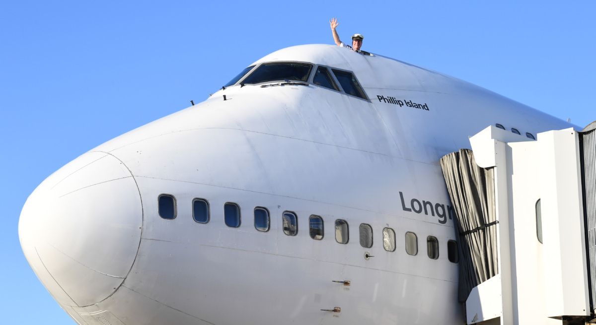 747 Roof hatch Qantas