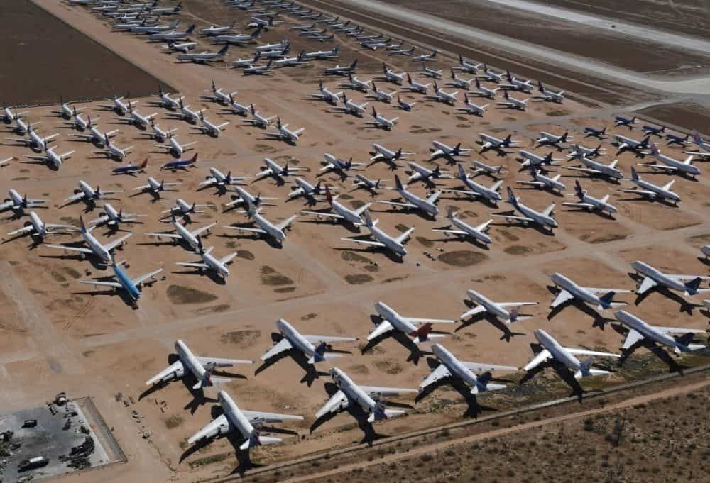 Aircraft boneyard