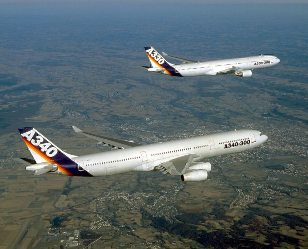 A330 and A340