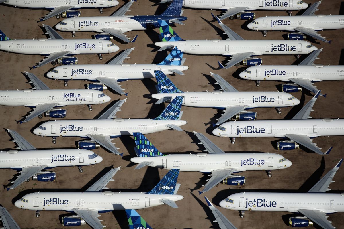 Jetblue grounded planes