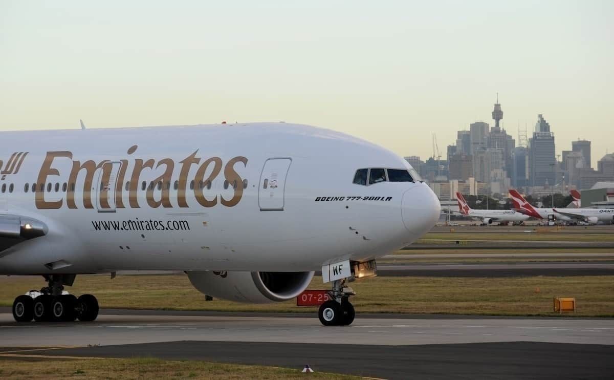 Emirates, Repatriation Flight, Baby Born