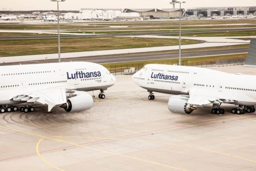 Lufthansa, Boeing, Airbus
