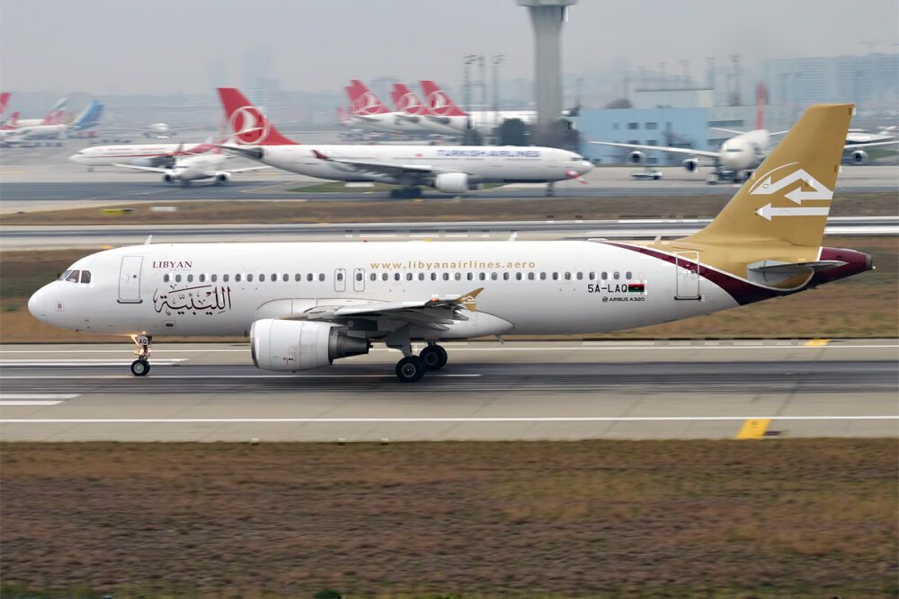 Libyan Airlines 5A-LAQ