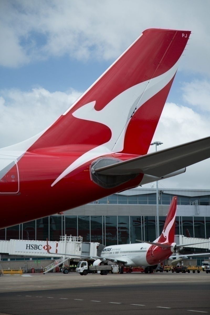 Qantas A330 livery