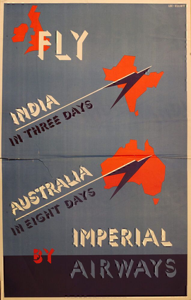 BA historic poster