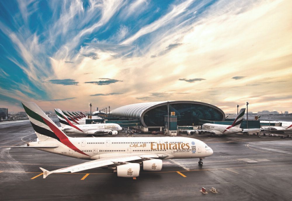 Emirates, Airbus A380, Return
