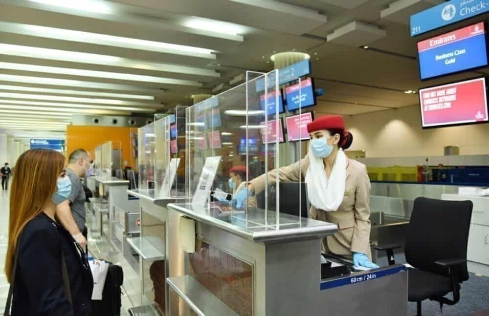 Emirates Check-in Desk Barrier